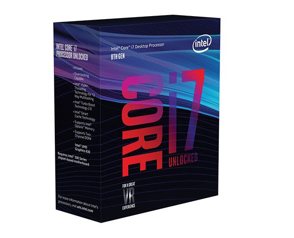 Intel Core i7 8700K Processor (CPU)